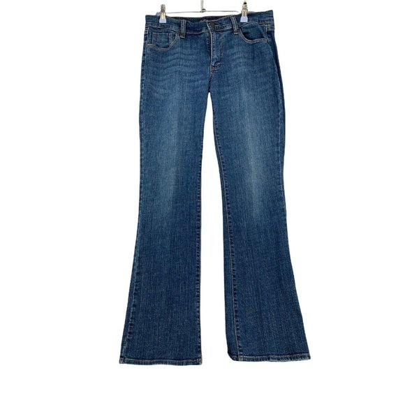 Old Navy Denim - Old Navy Jeans Women's Sweetheart 5-Pocket Flared Leg Cotton Denim Blue 8